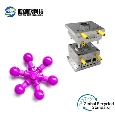 High-Performance Medical Plastic Injection Mold for Hexagonal gyro toy