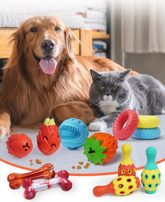 Üreticisi toptan portakal yeşil mavi çiğne köpek oyuncakları
